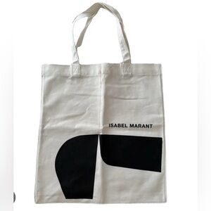 Isabel Marant Cream and Black Tote